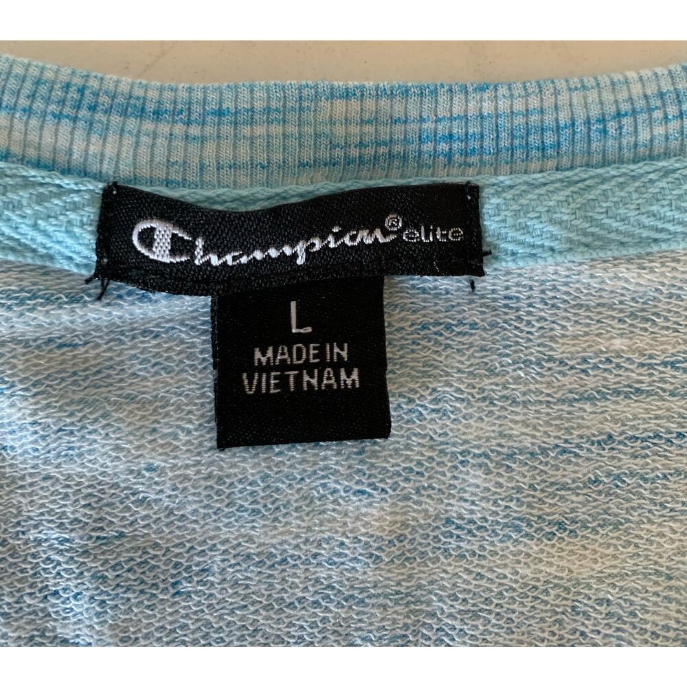 Champion crew neck size large NEW blue - Picture 2 of 8
